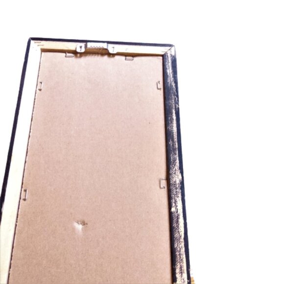 Vintage Framed Handmade floral Paper Collage art - Picture 11 of 13